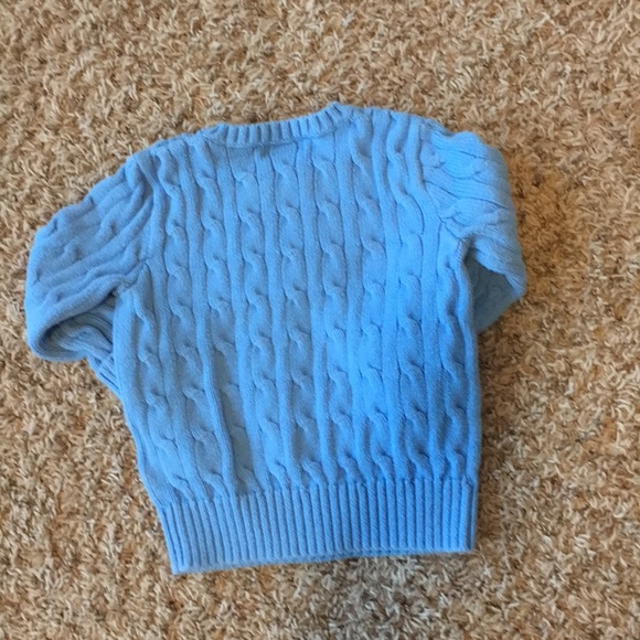 Blue Ralph Lauren cable knit sweater. 24 month. - Picture 4 of 4